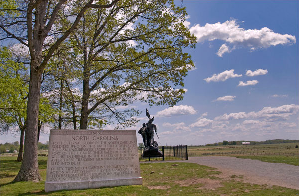 North Carolina State Monument -- Seminary Ridge Gettysburg National